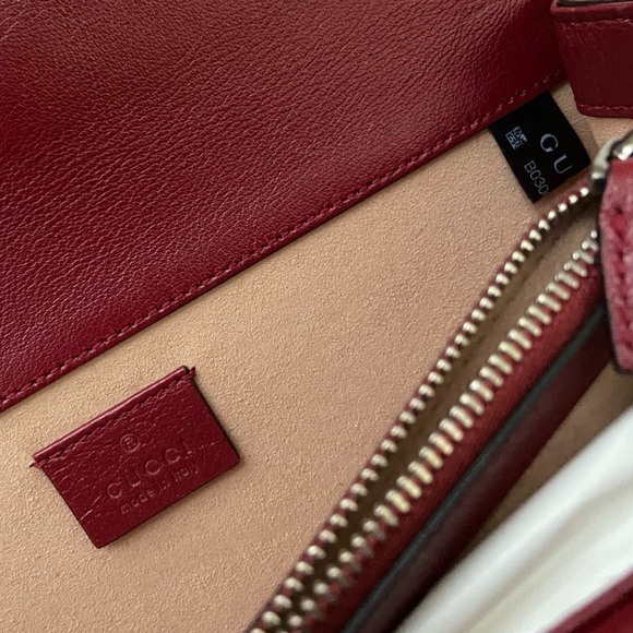 Gucci Dionysus GG Tweed Small Shoulder Bag in Black - Picture 14 of 16